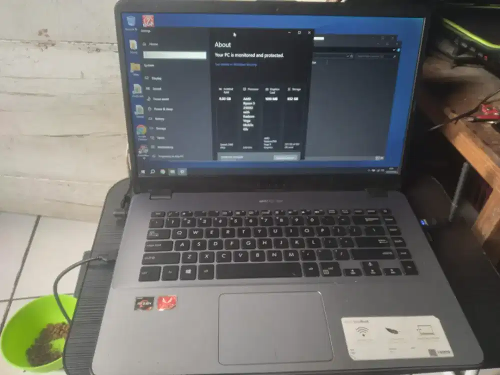 asus x505z AMD RYZEN 5 NEGOO