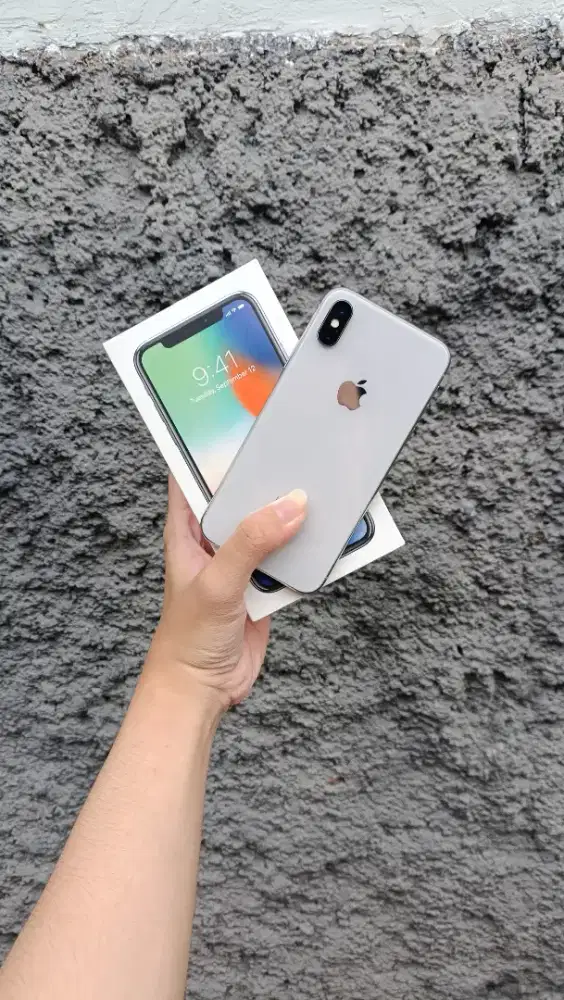 IPHONE X IBOX SILVER 64GB