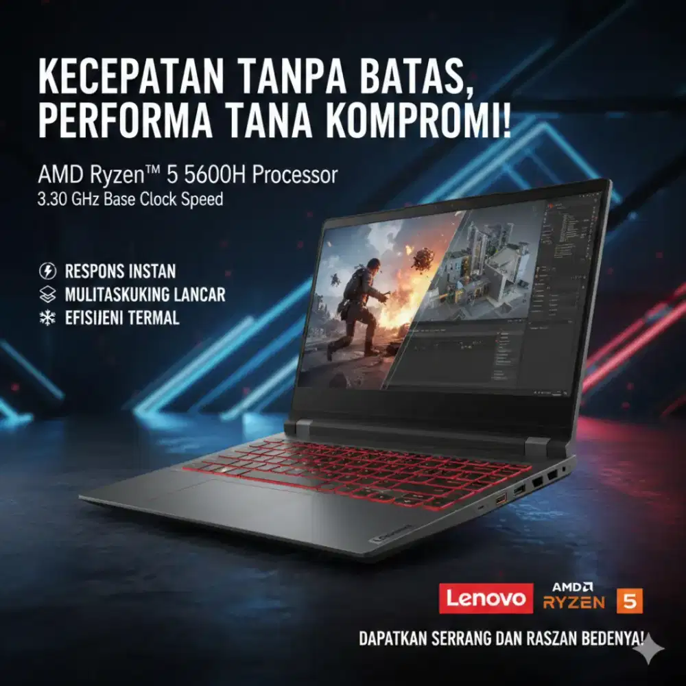 JUAL LAPTOP LENOVO LEGION 5