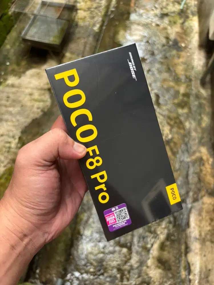 Poco F8 Pro 12/512 Titanium Silver Segel BNIB Resmi Indonesia