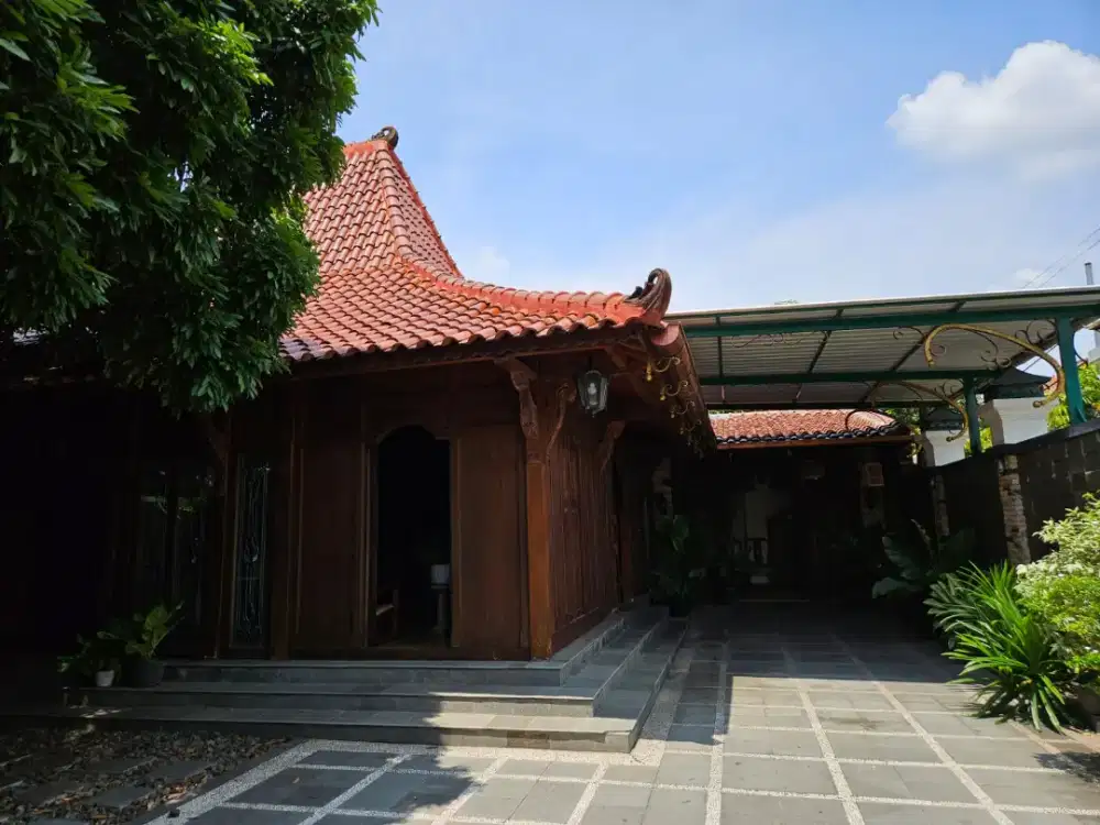 Rumah etnis Limasan Joglo Murah siap huni Grogol Sukoharjo