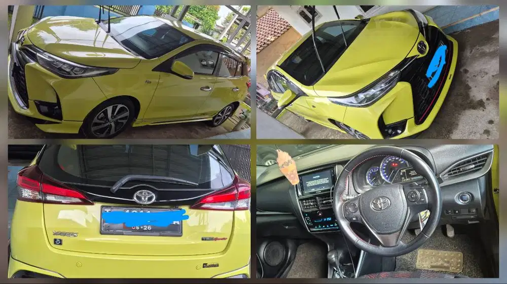 Jual santai: Yaris 1,5 AT TRD sportivo th 2021, plat T karawang