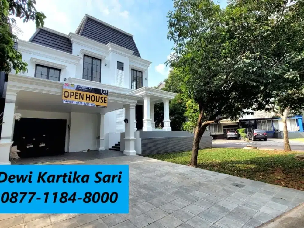 Rumah Baru American Classic dg Kolam Renang di Kebayoran Bintaro LR-16034