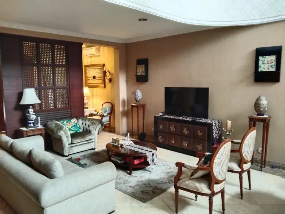 Rumah mewah cantik di Kebayoran Baru Jakarta Selatan pr 10898