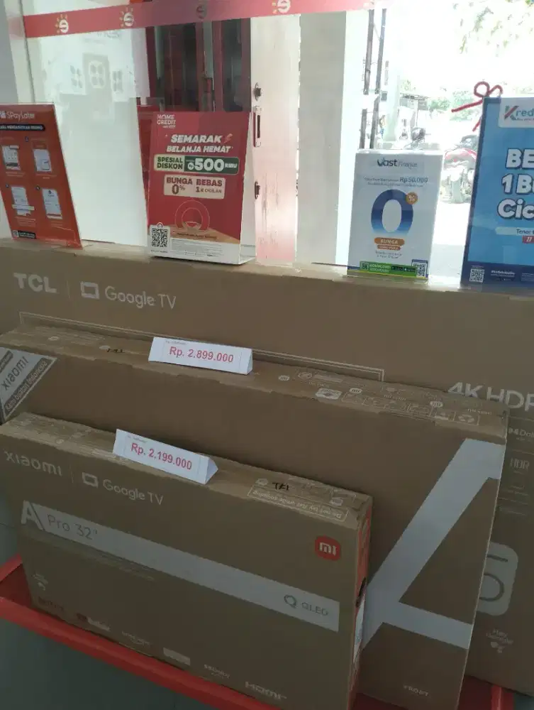 Cash Credit Google TV Xiamoi & All Brand