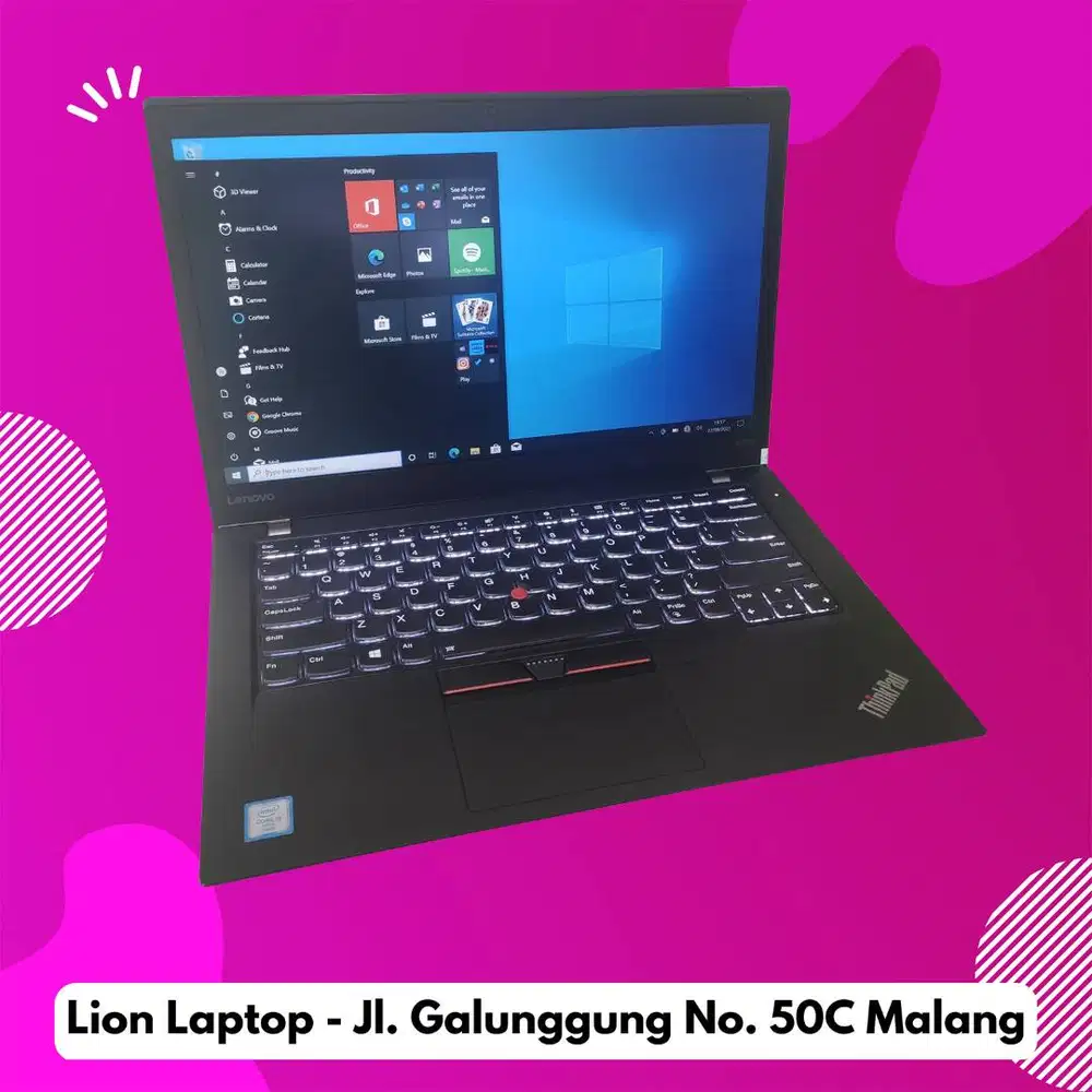 RAM 8GB SSD 256GB Core i5 Touchscreen SLIM Lenovo Thinkpad T470s [15|0