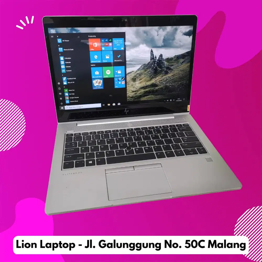 Core i7 gen 8 RAM 8GB Touchscreen Slim HP Elitebook 830 G6 [15|02]