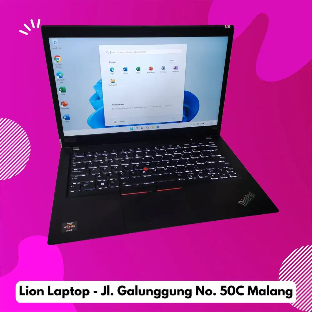 AMD Ryzen 5 PRO 3.7Ghz 8/256 VGA 2GB Lenovo Thinkpad T495s [15|02]