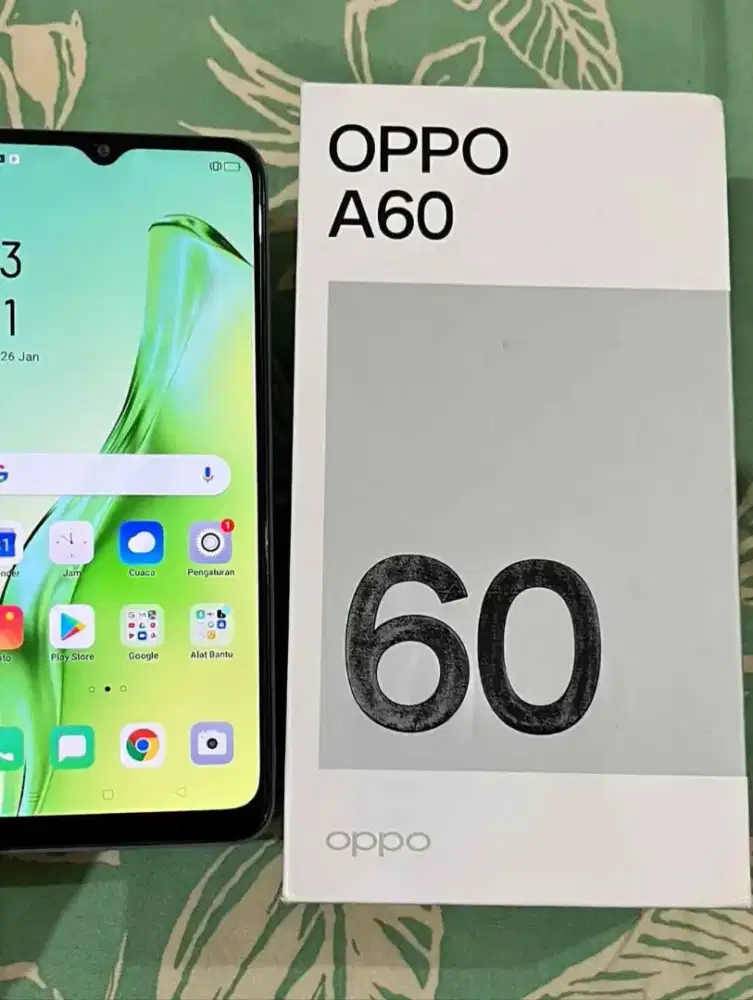 Jual Butuh spek 8/256 fullset dan Mulus Gress pastinya oppo A60