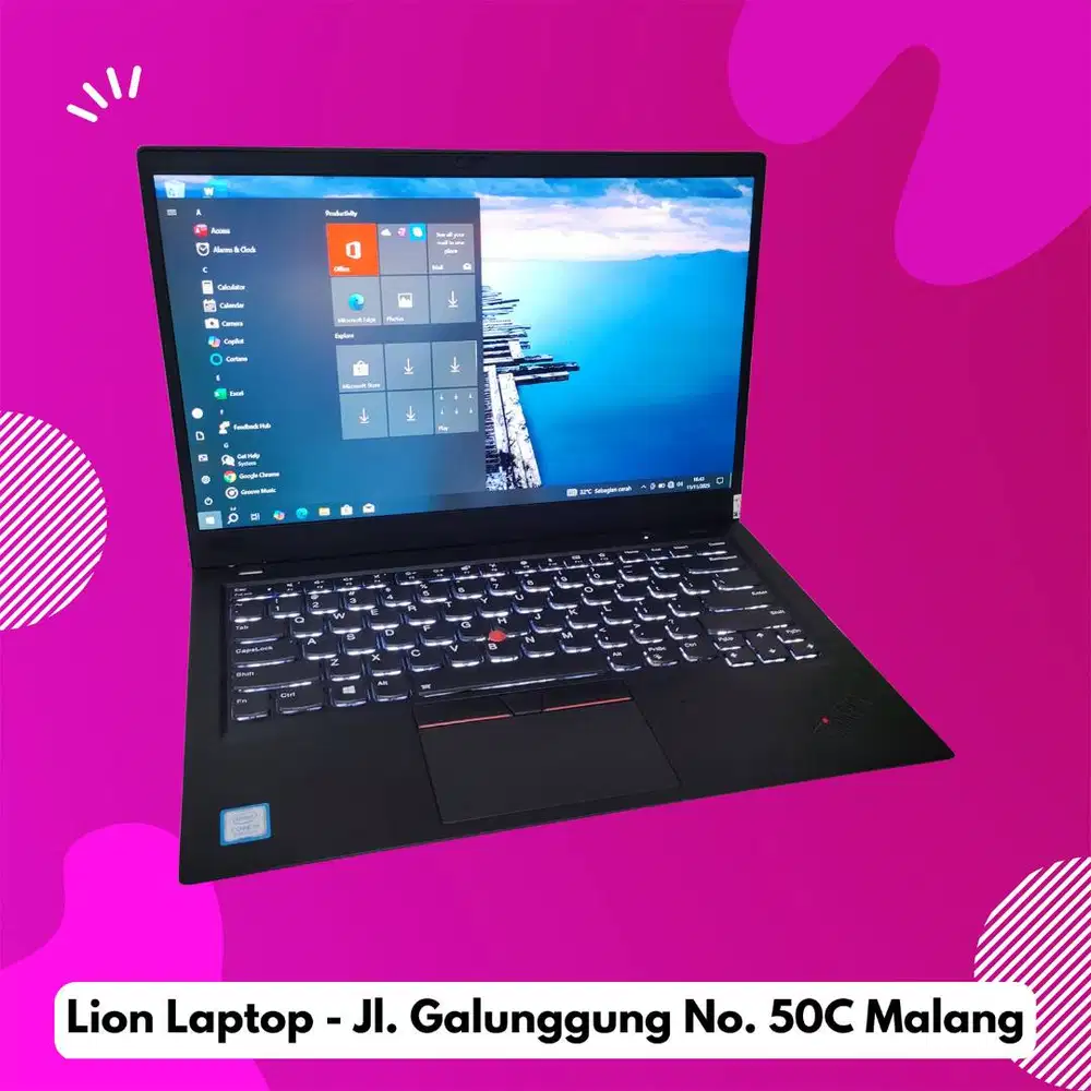 X1 Carbon Slim Ringan i5 gen 8 8/256 [15|02]