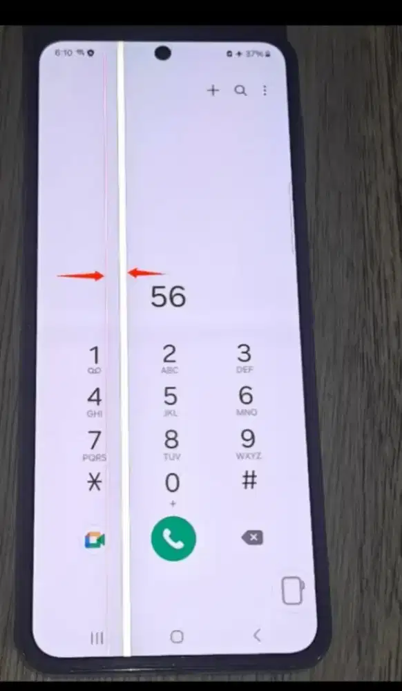 Lcd Samsung Z Flip 5 Frame Hitam