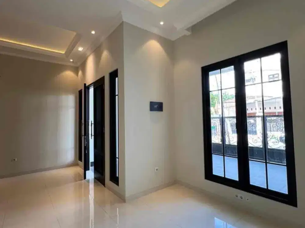 Rumah Brand New Bergaya American Classic Premium di Cempaka Putih Jakarta Pusat