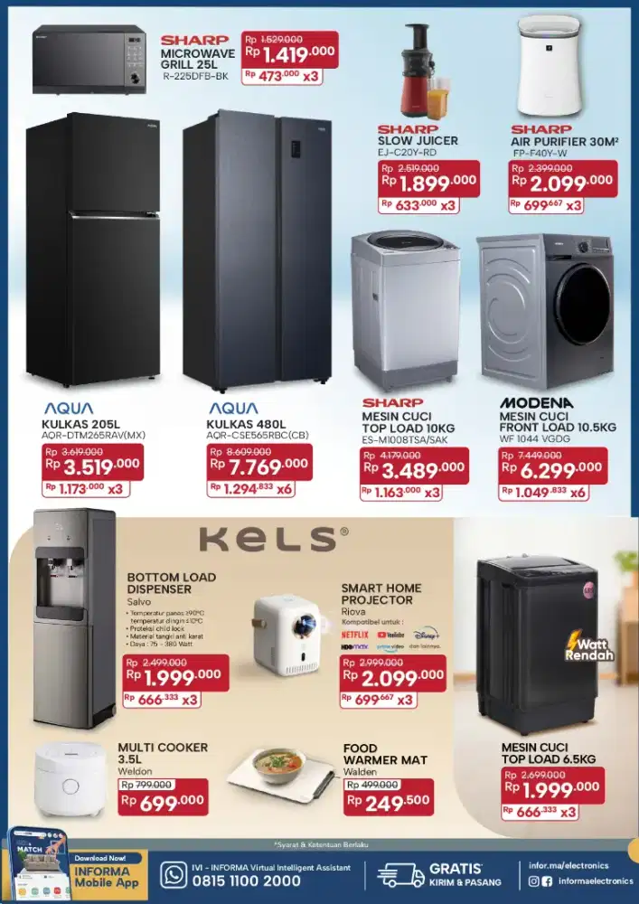 PROMO ELEKTRONIK INFORMA ELECTRONICS KARAWANG