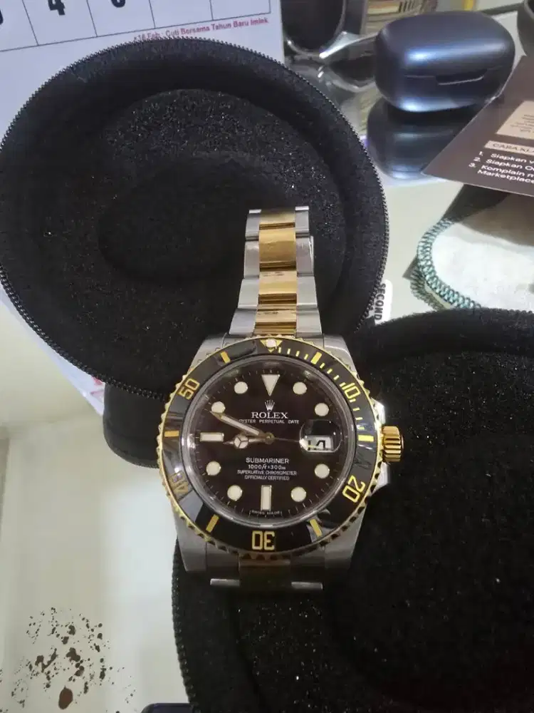 Rolex Submariner Steel Gold