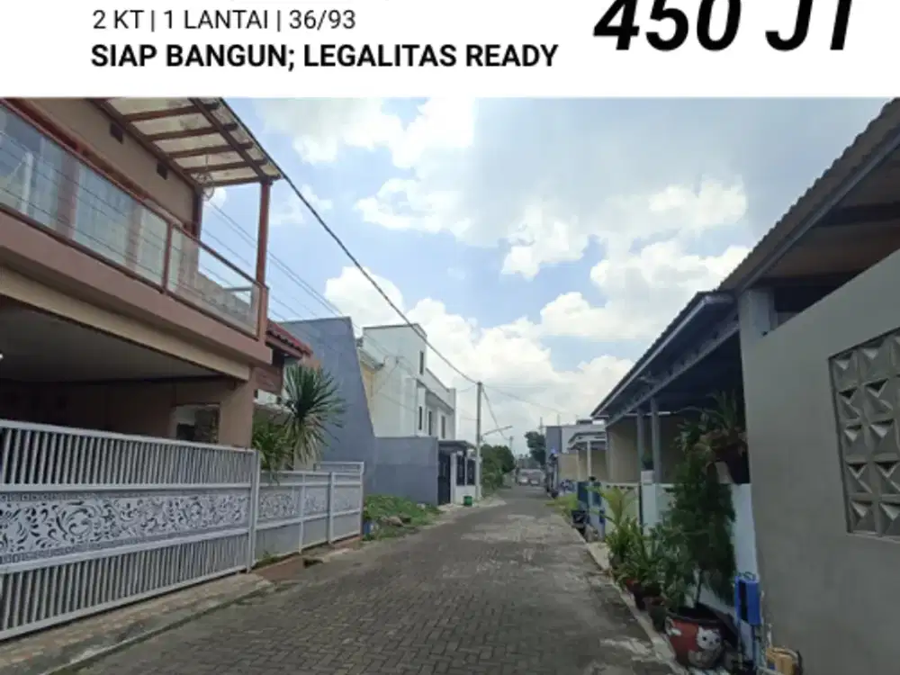 Sertipikat SHM Akses Mudah Hunian Nyaman Griya Mulya Sukun Siteplan Ideal