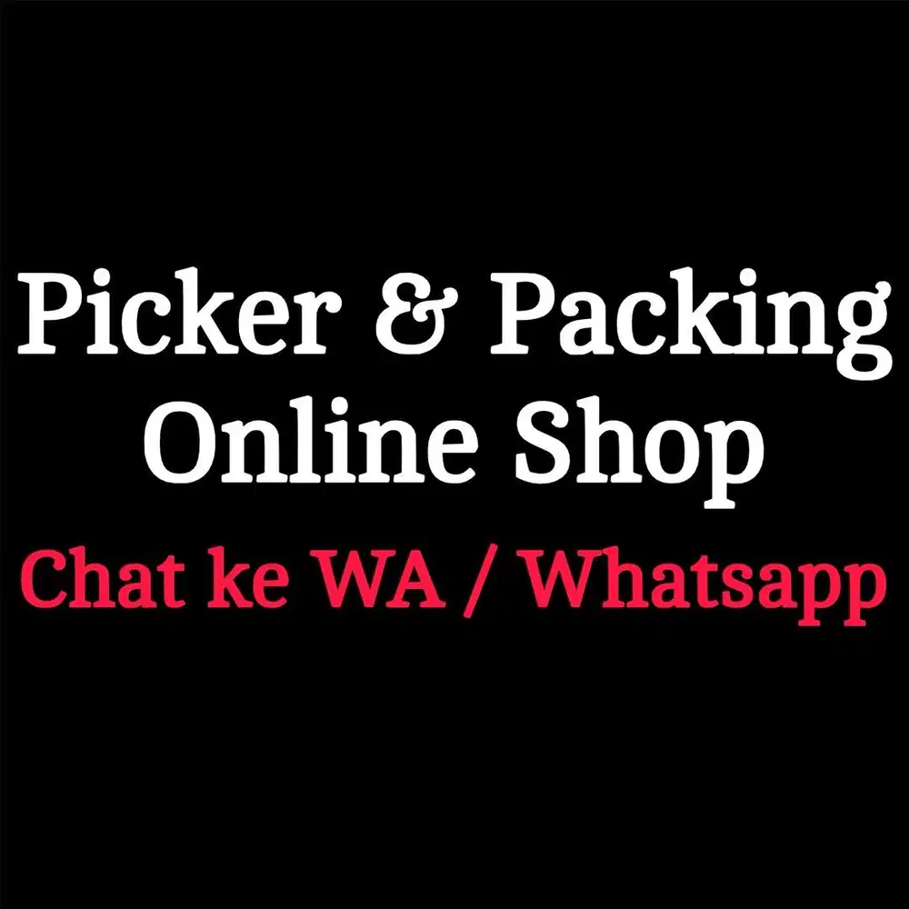 Picker & Packing Online Shop (LAKI - LAKI)