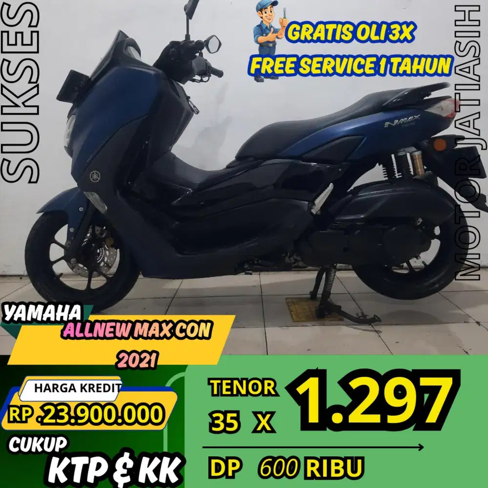 PROMO SPESIAL YAMAHA ALLNEWNMAX C 2021 DP cuma 600an
