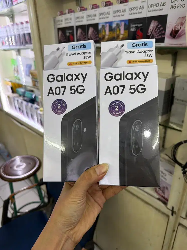 PROMO SAMSUNG A07 5g 6/128 NEW SEIN