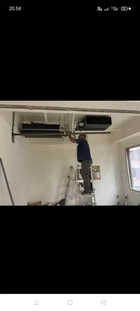 Jasa servis AC kulkas mesin cuci kompa air dll bergaransi