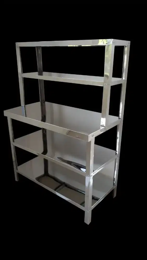 MEJA SUSUN STAINLESS