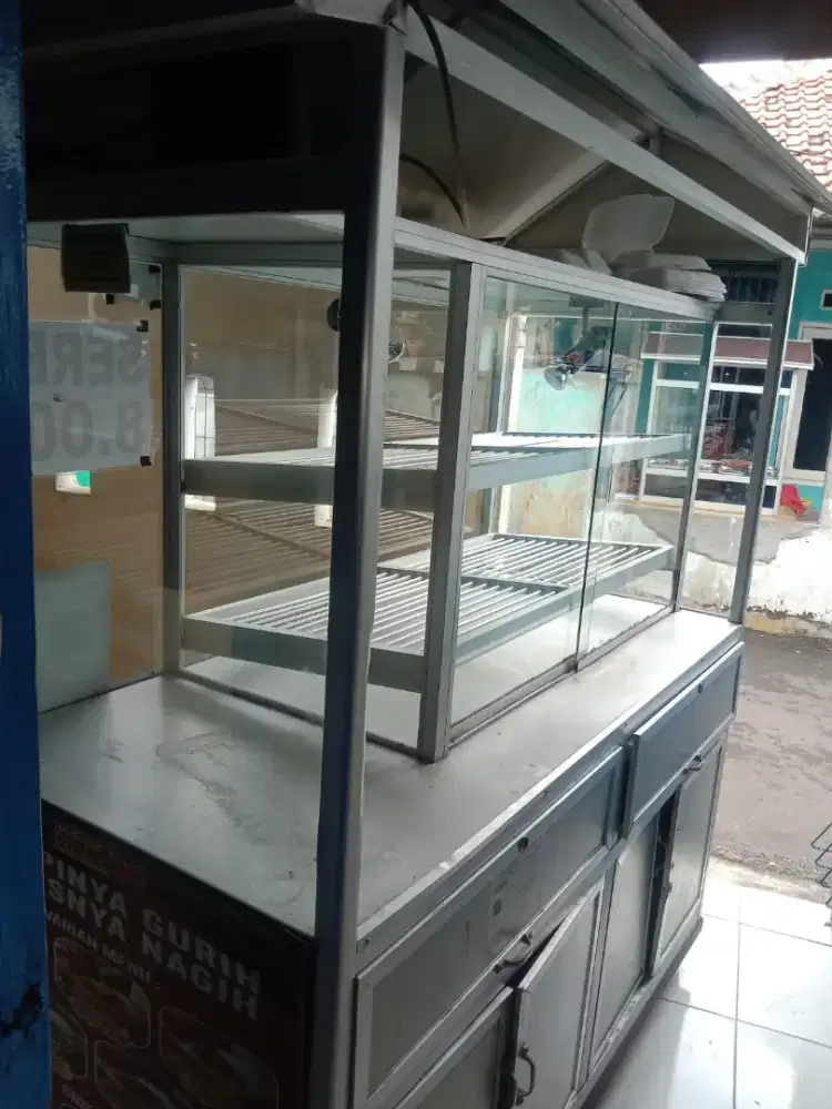 Jual aja nih grobak ayam geprek