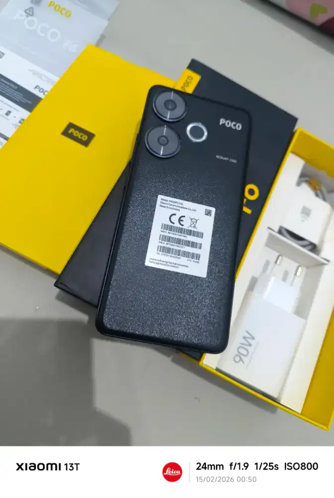 hanphone Poco f6 ram 12/512