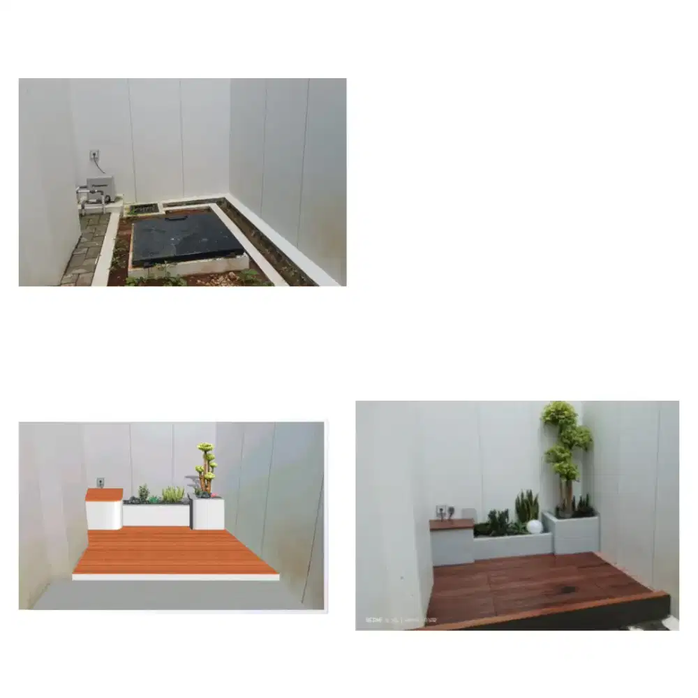 Taman minimalis kolam minimalis