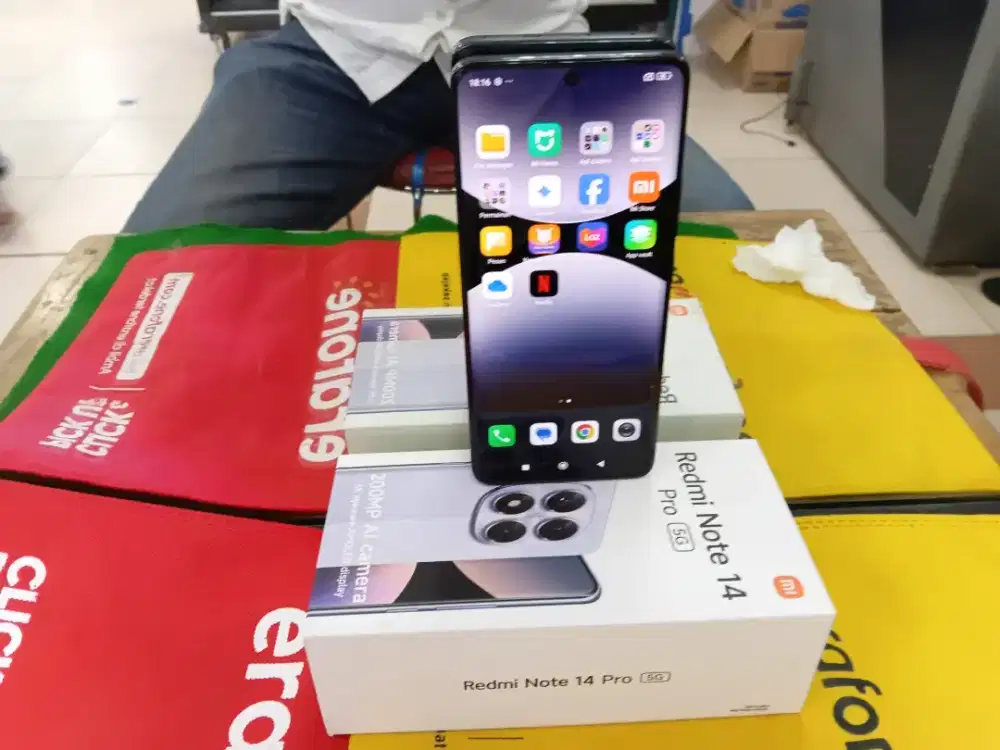 Redmi Note14 Pro 5G Ram 12 /512 gb mulus lengkap 5bln pke