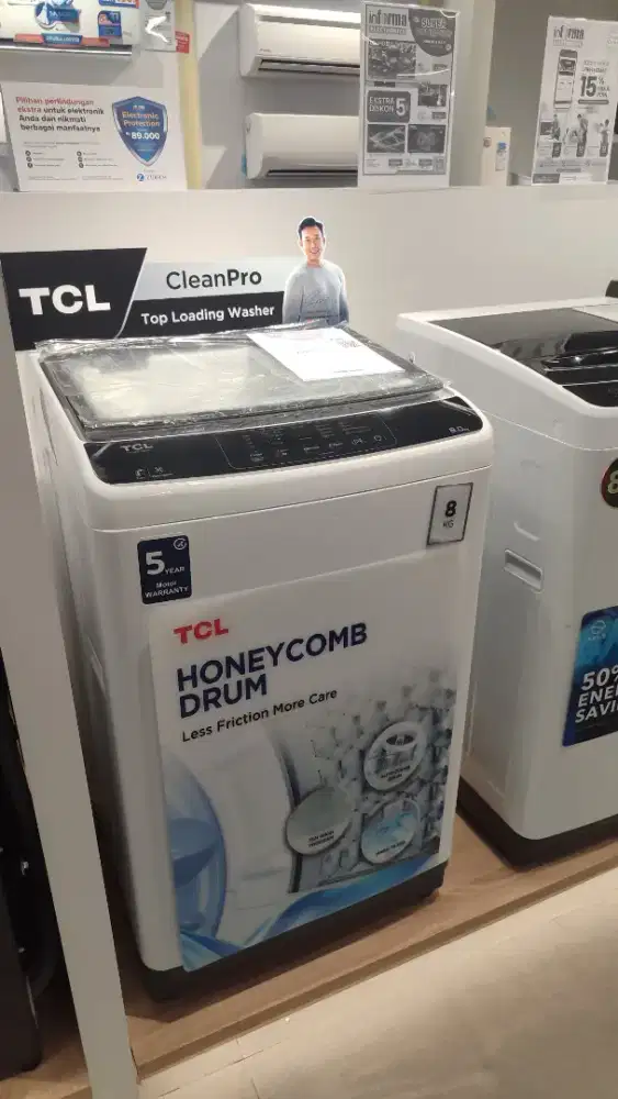 MESIN CUXI PROMO TOP LOADING 8KG