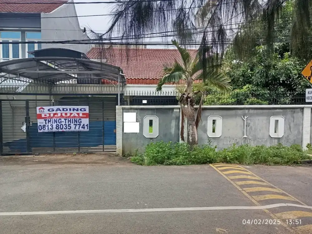 Ss3242- Dijual Rumah Siap Huni Luas 450 Jln 3Mbl di Sunter Danau Agung