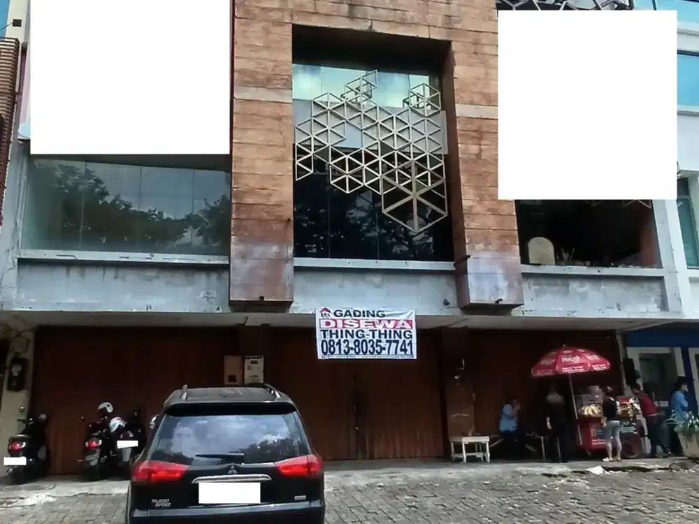 Ss3281- Disewa Ruko Gandeng 4,5x17 di di Boulevard Raya Kelapa Gading