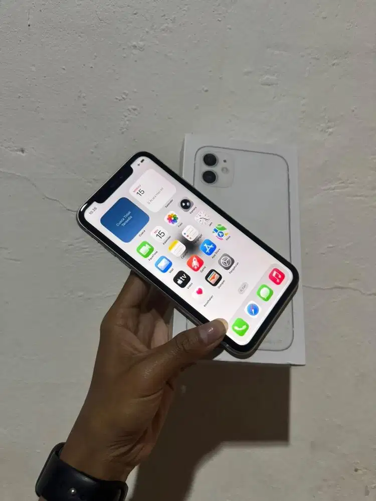 Iphone 11 128Gb Putih All Operator