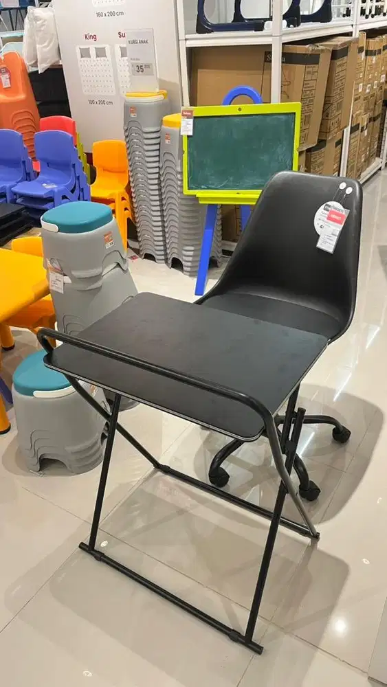 Meja lipat+kursi