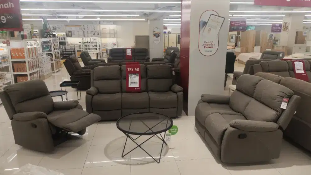 Promo Sofa Set Recliner