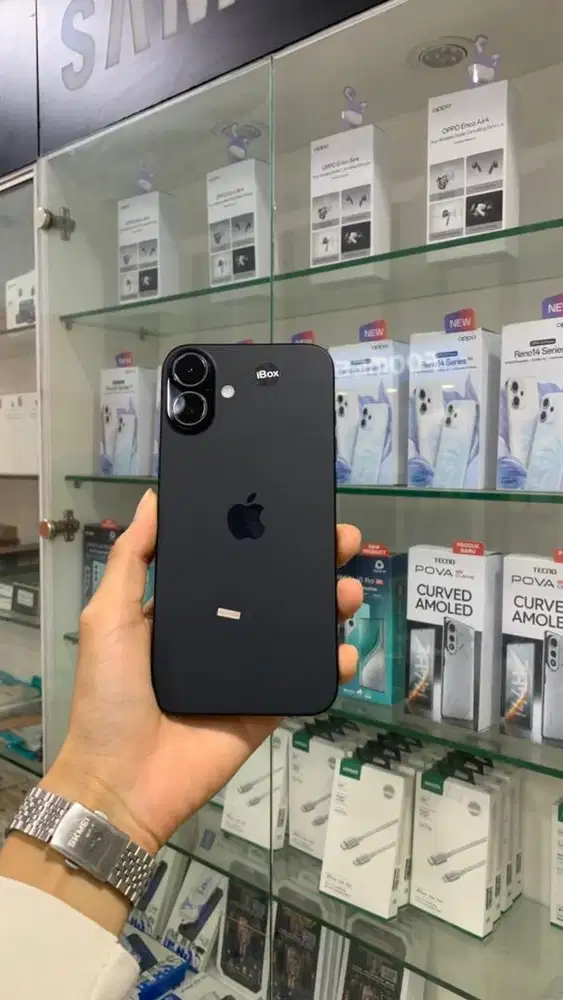 Iphone 16 Plus 128 GB Ibox, Garansi Aktif - Juli 2026