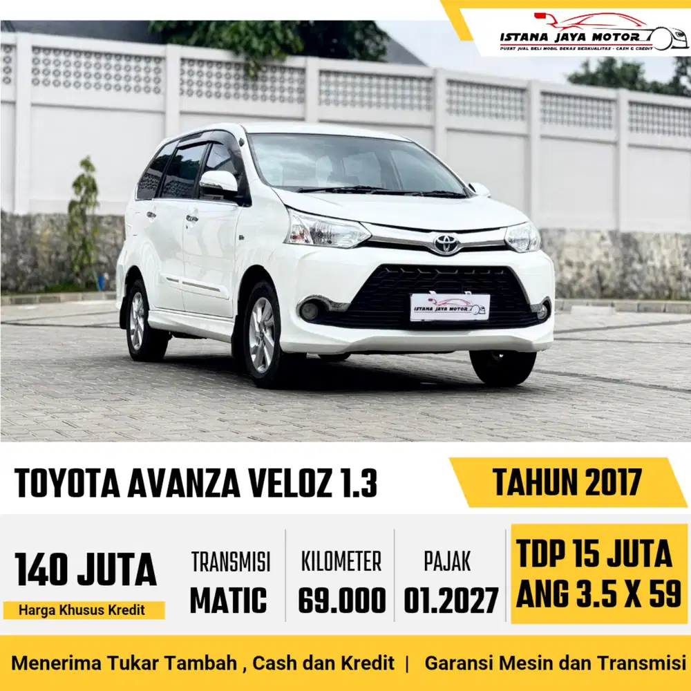 TOYOTA AVANZA VELOZ 1.3 AT 2017