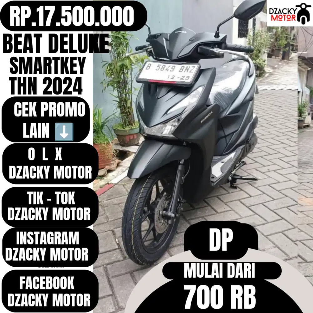 BEAT DELUXE SMARTKEY 2024 SECOND LIKE NEW