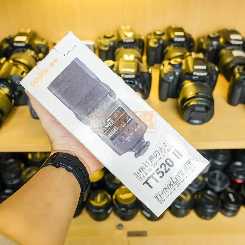 Godox TT520 II Universal Fullset Mulus