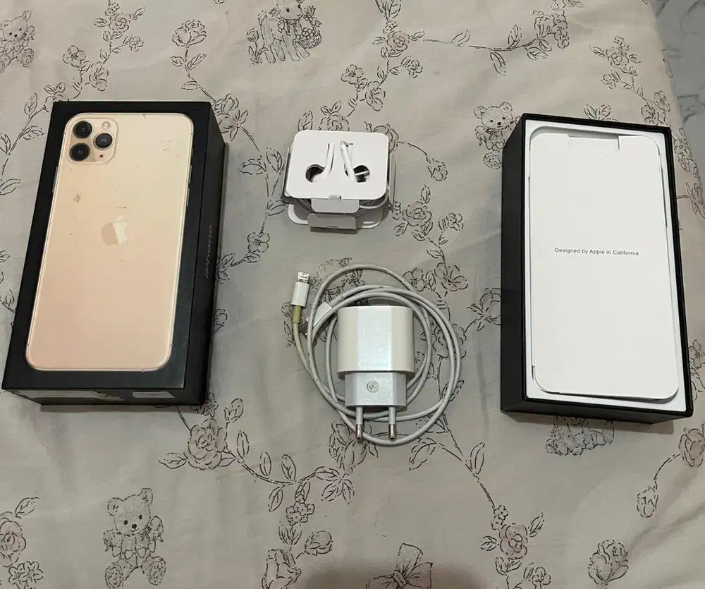 Iphone 11 promax 256 gb rose gold beacukai