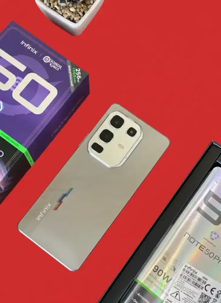 INFINIX NOTE 50 PRO RAM 8+8/256 GB FULLSET ORIGINAL