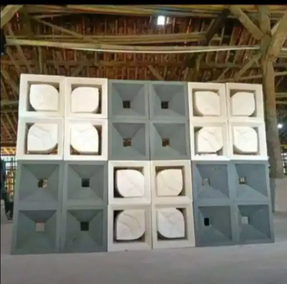 Roster beton berbagai macam motif barang