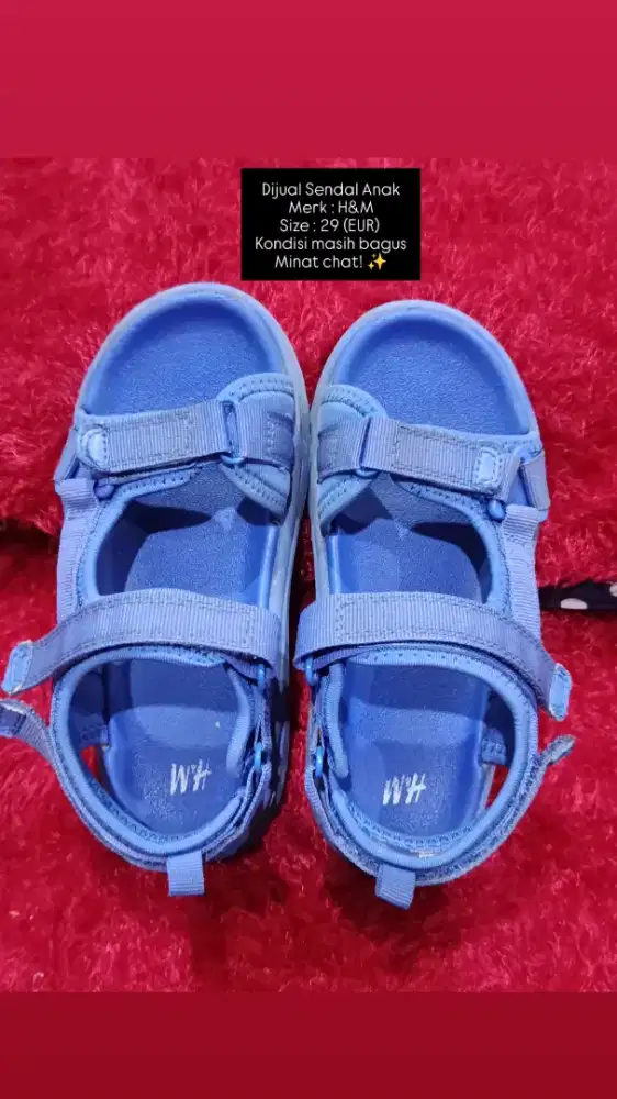 Dijual sendal anak
