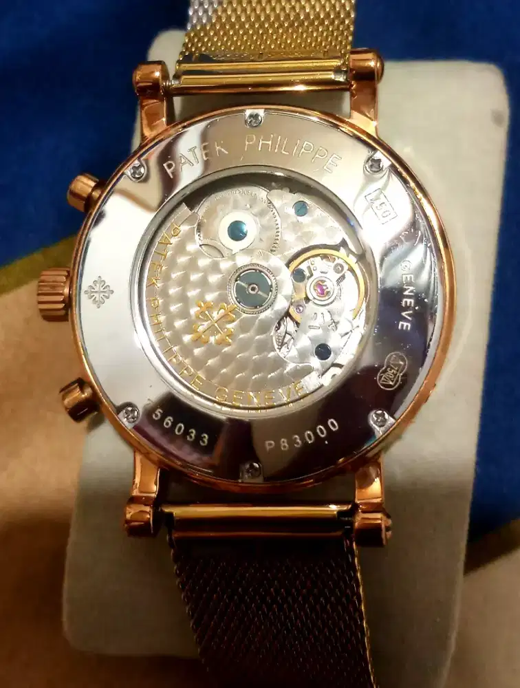 PATEK PHILIPPE 4.2 cm Unisex Automatic Likenew Jam Gucci Hermes Rolex