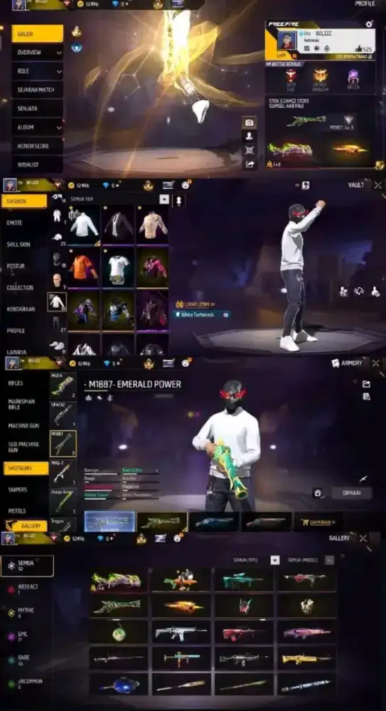 Jual akun ff untuk Ramdhan tahun ini