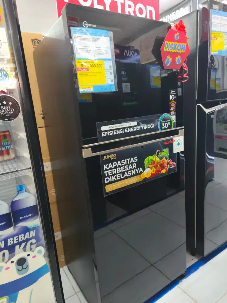 kulkas 2 Pintu Inverter POLYTRON PRW 23VX