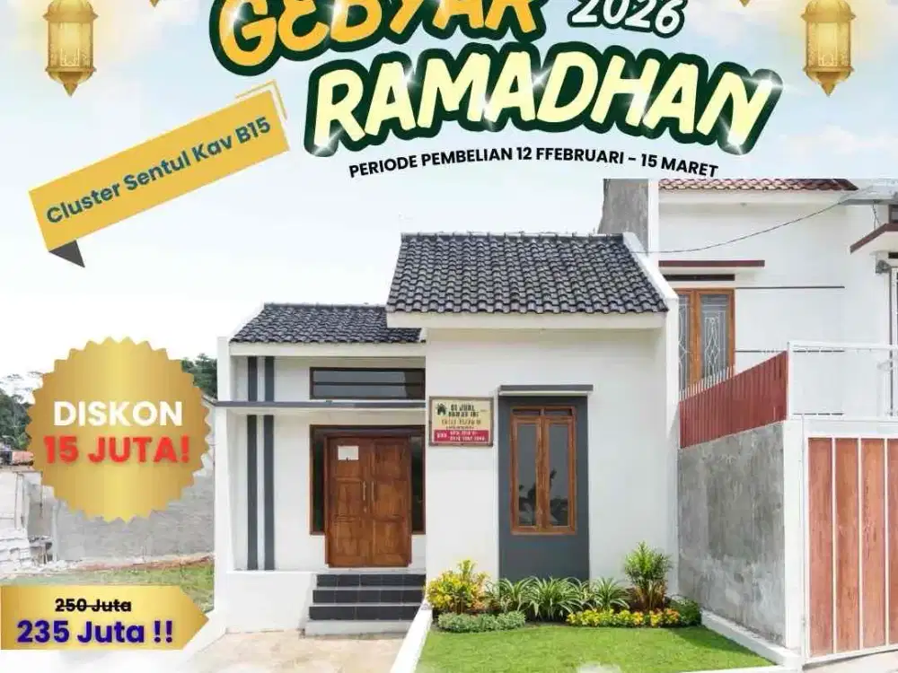 PROMO RAMADHAN RUMAH SIAP HUNI
