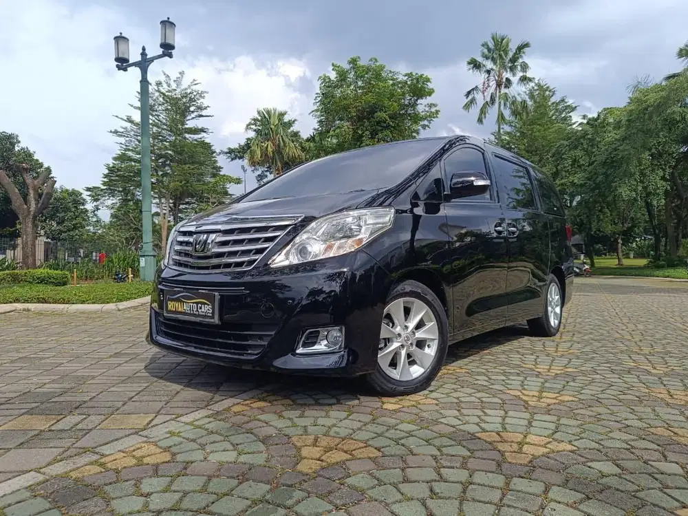 Toyota Alphard 2.4 G ATPM 2014 MOBIL BAGUS SIAP PAKAI GARANSI 1 TAHUN