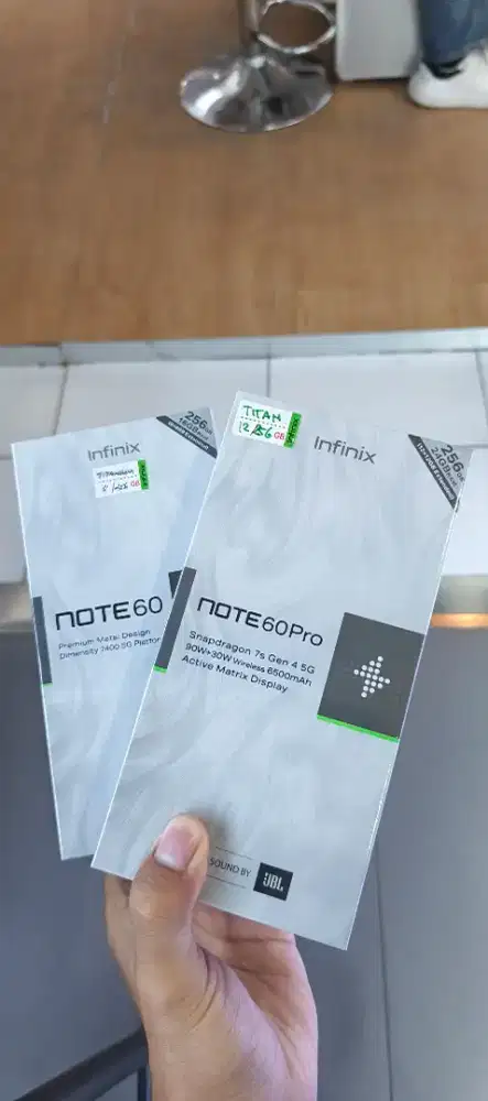 PRE ORDER INFINIX NOTE 60 PRO 5G RAM 8/256 GB