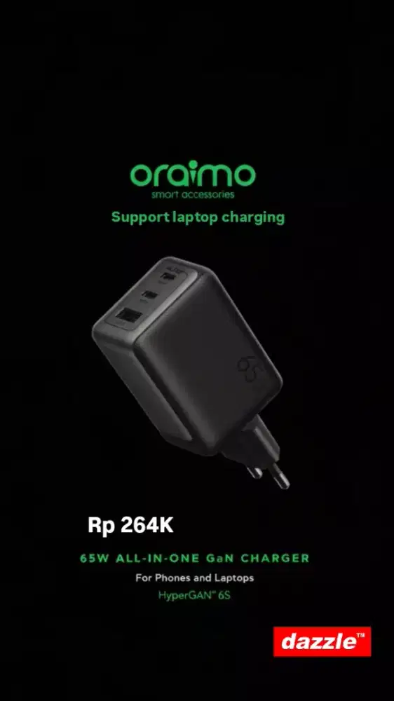 Tc oraimo ocw 765ZE +116 CC black