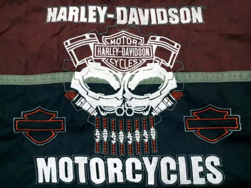 HD Harley Davidson Kemeja Ori Likenew Nudie Bally Versace Burberry Jam